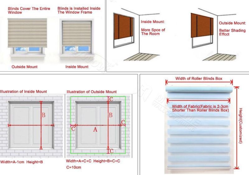 MyWow Polyester Fabric Curtain Fabric Hospital Curtain Window Blind