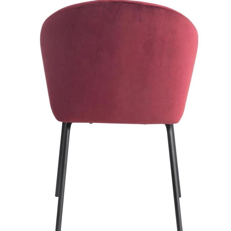 Velvet Lounge Chair Modern Leisure Gold Salon Pink Accent Modern Living Room Seating Chair