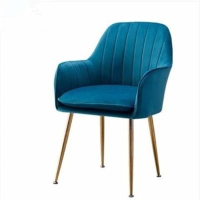 Home Furniture Modern Tufted Velvet Dining Chair for Hotel Upholstered Restaurant Chairs Modern Design