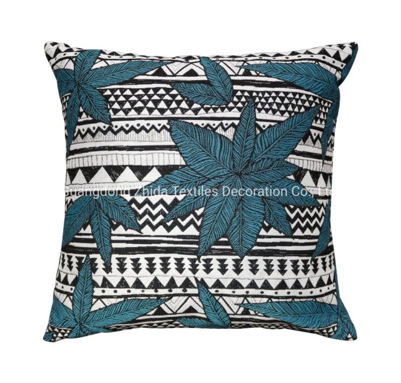 Modern Design Jacquard Decorative Upholstery Fabric Sofa Pillow