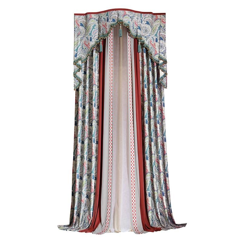 Customized Fabric Hotel Window Velvet Luxury European Living Room Bedroom Blackout Curtain for Hotel Villa Apartment Furniture