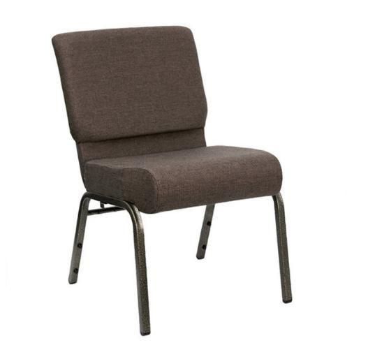 Fabric Modern Religion Indoor Metal Meeting Dining Silla Church Chair