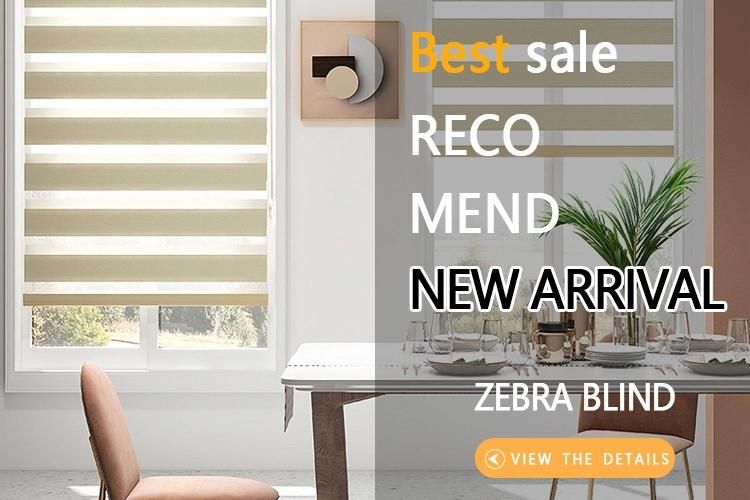 Customized Zebra Blinds Day Night Roller Blind Fabric Zebra Blind Low MOQ Manufacturer