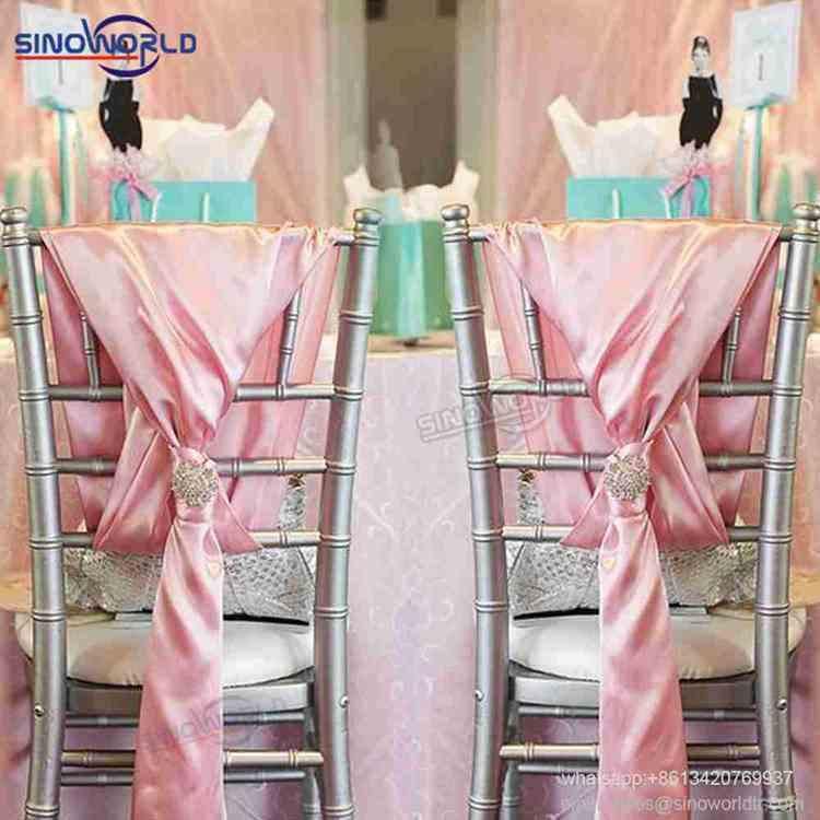 High Quality Banquet Wedding Hotel Decoration Fabric Chair Cover