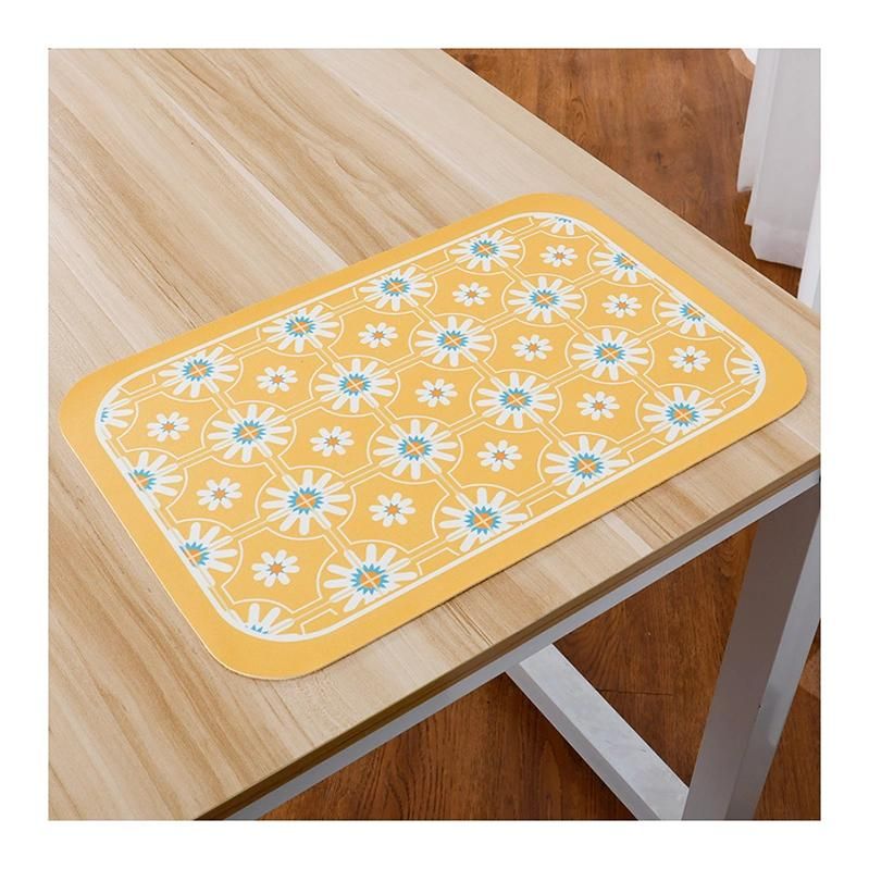 Mats Padded Placemat Plastic Dining Pad Design Lens Blocking Pads Desk Prayer Bathtub Rubber Decorative Gold Rattan Table Mat