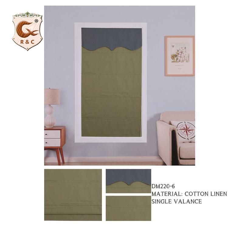 Window Decor Hot Sale Roman Blind Wholesale High Shading Ready Made Roman Roller Blinds