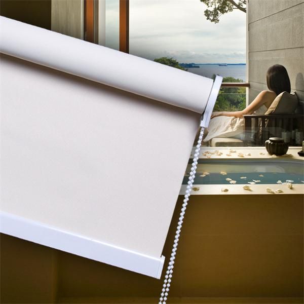 External Blackout Fabric Motorized Roller Blinds Window Curtain