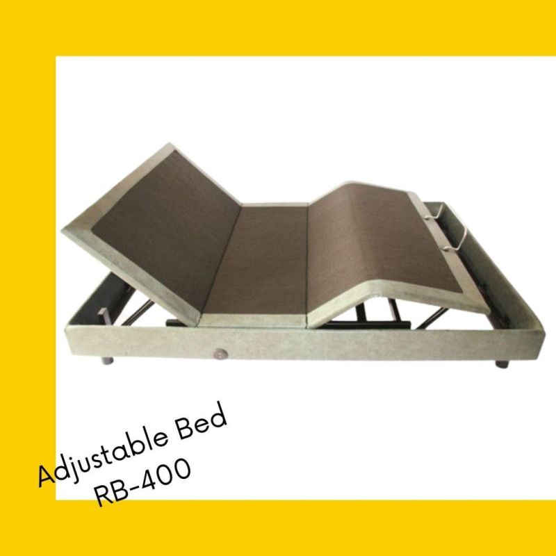 Adjustable Bed Frame Support Full Steel and Queen Size Electric Roller Center Twin Wheels Twin/Full-Size Atlas-Lock Accents Feet Assemble Lenght