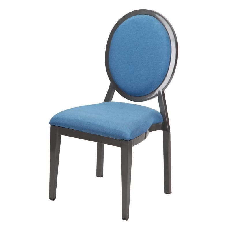 Modern Stylish Soft Cushion Round Back Home Restaurant Dining Chair