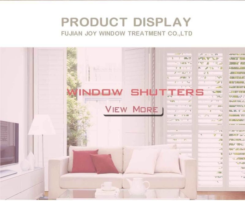 Ready Made Trimable Horizontal Light Filtering Window Curtain Shade Cordless PVC Venetian Window Blind with White Fabric Tape