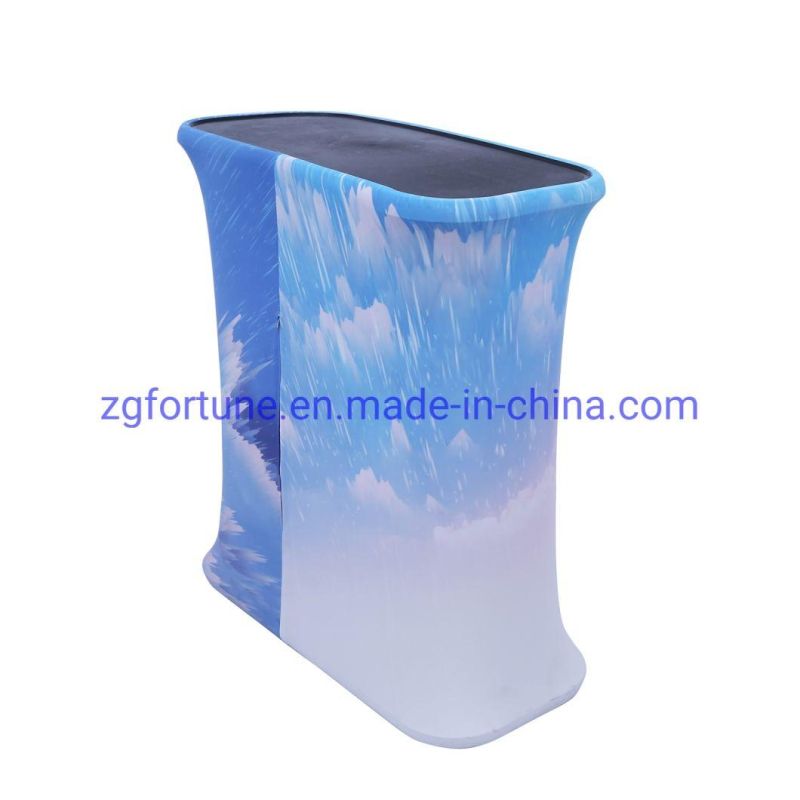 Pop up Pneumatic Promotion Reception Table Exhibition Advertising Display Stand