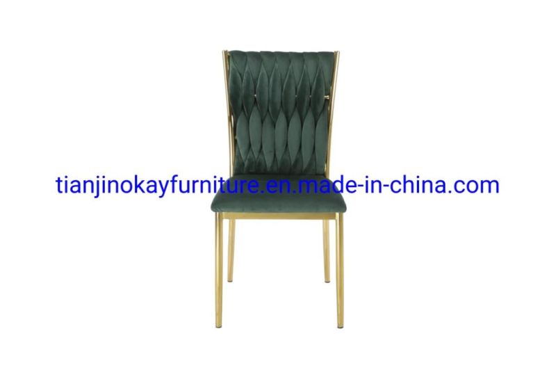 Okay Dining Chair Wholesale Gold Luxury Nordic Cheap Indoor Home Furniture Room Restaurant Dinning Leather Velvet Modern Dining Chair