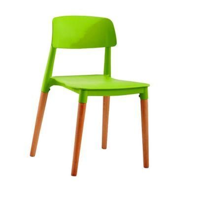 Room Furniture Scandinavian Design Green PP Dining Chair Home and Office Use Furniture Chair