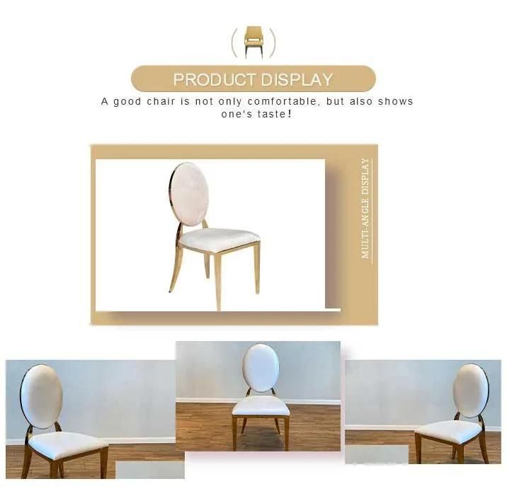 French Style Luxury OEM Service Home Furniture Restaurant Dining Chair