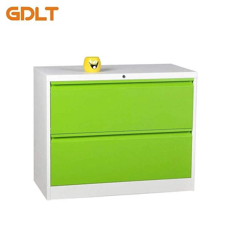 Good Quality 2 Drawer Locking Wide Filing Cabinet File Storage Office File Cabinet