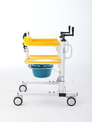 Mn-Ywj003 New Economical Manual Disabled Patient Lifting Nursing Patient Transfer Lift Chair