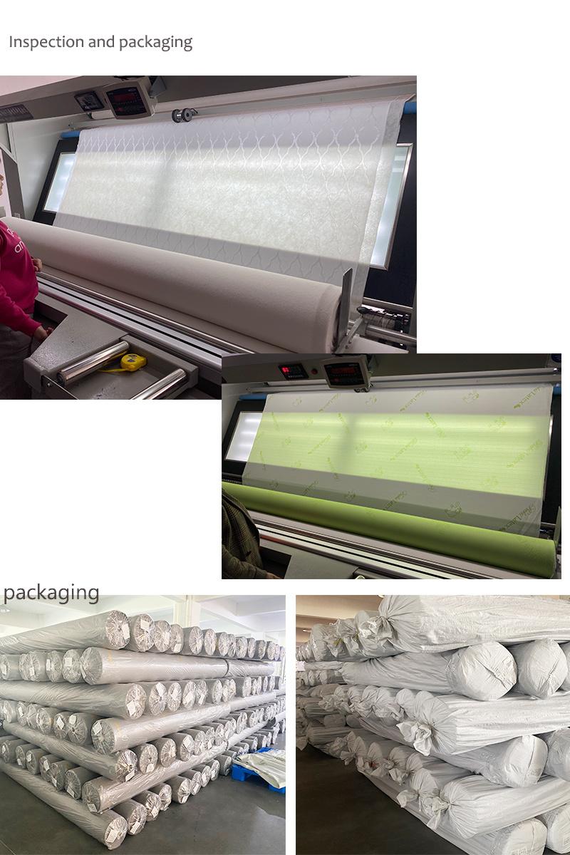 High Quality 3D Knitted Jacquard Bamboo Mattress Ticking Fabric Latex Protector Fabric