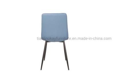 Modern Style Velvet Cushion Home Furniture Nordic Denmark Mark Polish Style Dining Chair