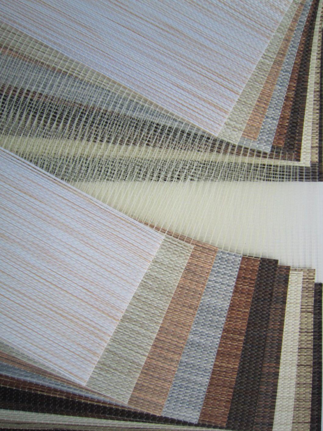 Blackout or Translucent Luminous Imitation Linen Sheer Elegance Blinds Fabric