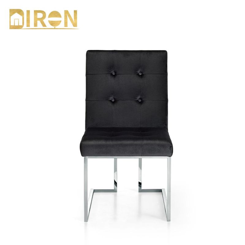 Wholesale China Factory Stainless Steel Furniture Modern Hotel Restaurant Dining Chair