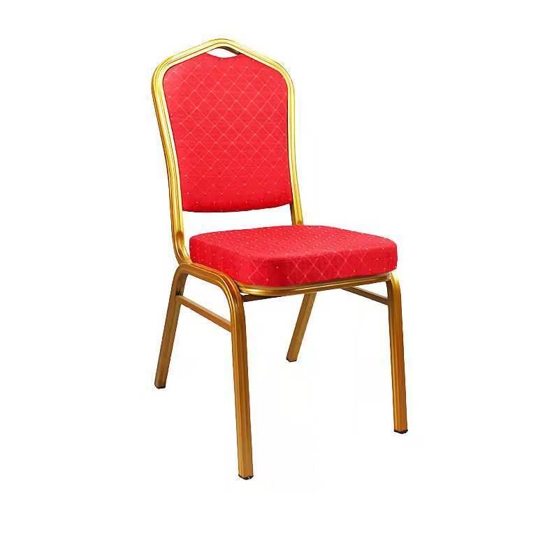 Wholesale Factory Metal Upholstered Hotel Event Wedding Dining Banquet Chair