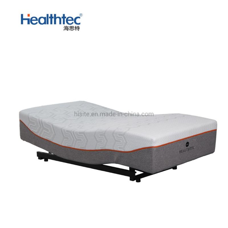 2022 Newest Luxury LED Metal Sliding Electric Adjustable Bed