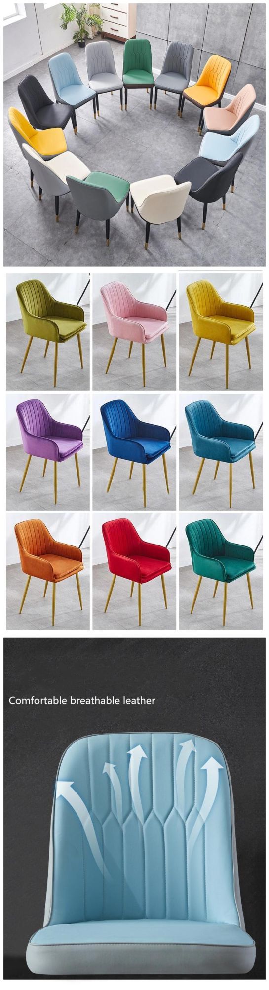 China Manufacturer New Design Custom Hotel Furniture Modern Dining Chairs