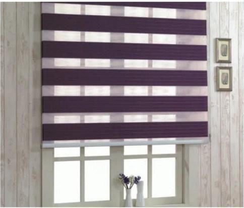 Blackout Blinds Zebra Roller Vertical Spring