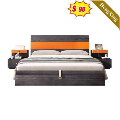 China Modern Style Hotel Wooden Home Bedroom Furniture Massage King Size Beds