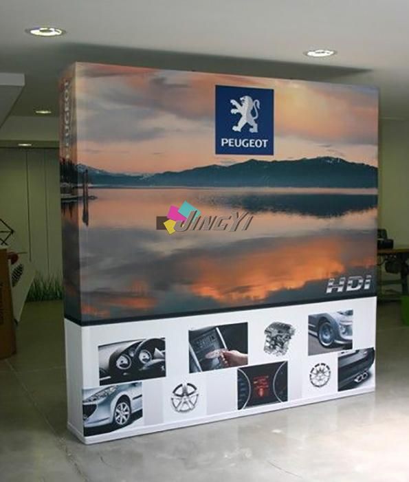 Custom Printed portable Durable Fold Tradeshow Pop Up Display Stand