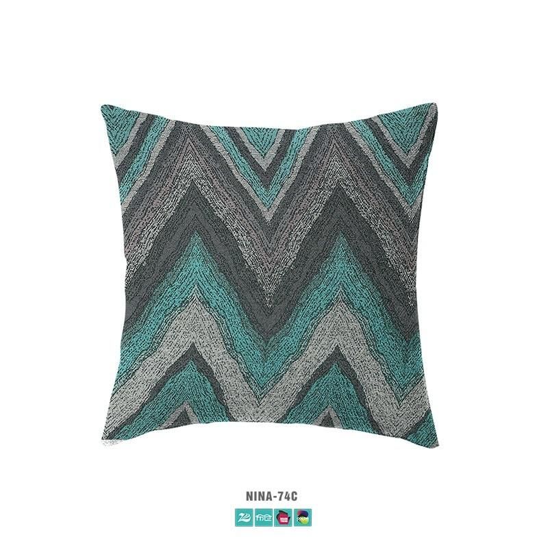 Home Bedding Tribal Yarn Dyed Sofa Fabric Upholstered Cushion Almofada