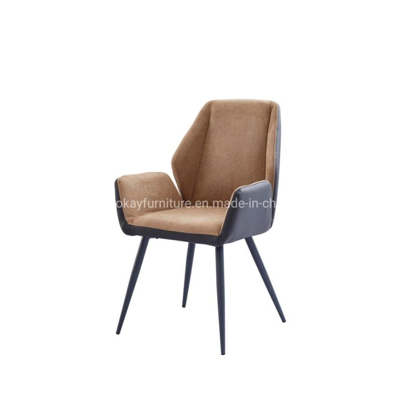 Latest Design Blue Chair New Models Cheap Dining Room Set Upholsteried with PU Leather Dining Chair