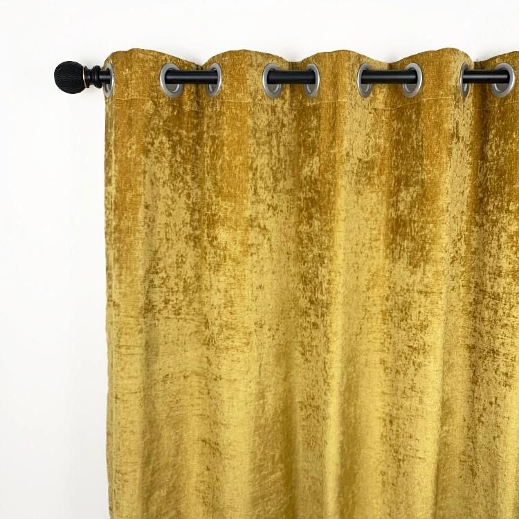 2022fashion Jacquard Chenille Curtain Fabric for Living Room and Sofa Free Sample