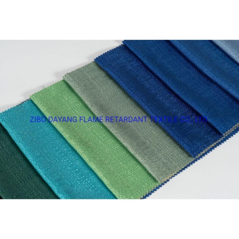 100% Cotton Flame Retardant Upholstery Plain Fabric