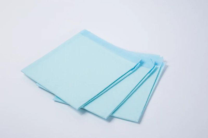 Free Sample Premium Breathable Anti-Slip Disposable Incontinence Underpads Bed and Chair Pad Maternity Bed Mat with Adhesive Tapes No Leaking OEM