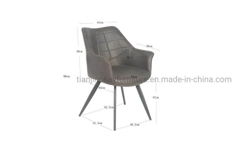 Wholesale Indoor Dining Room Home Furniture Restaurant Leather Modern Luxury Nordic White Black Dining Chairs