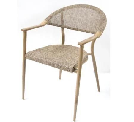 Modern Fabric Luxury Metal Furniture Dining Chair