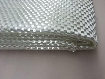 Smokeproof Wall Installed Woven Roving Roll Ciment Fiberglass Fabric High Temperature