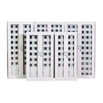 High Quality Phone Storage Cabinet Metal Charging Station Safe Cell Phone Charge Locker Station