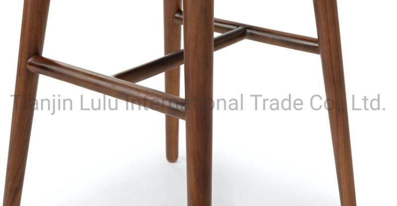 High Quality Bar Stool High Foot Chair Solid Wood Bar Chair