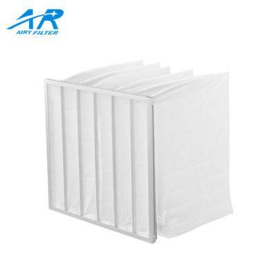 F5 F6 F7 F8 F9 White Non-Woven Pocket Bag Filter for Spray Booth