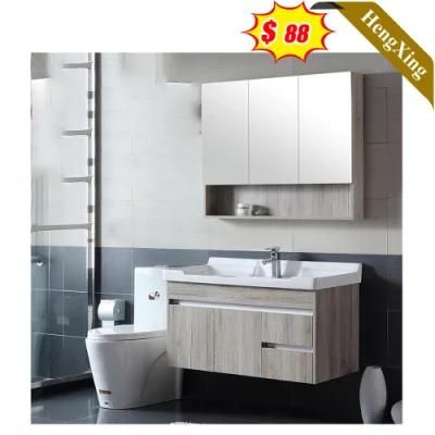 Popular Low Prices with Tempered Glass and Vanity Foshan Factory Bathroom Cabinet