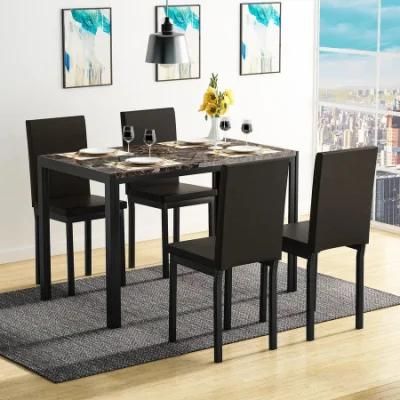 Morden Dining Room Wooden Furniture Wood Chairs Set and Dining Table