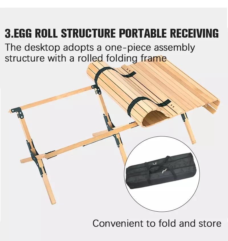 Outdoor Table Beach Table Wooden Table Camping Table Folding Table