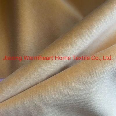 Waterproof Oil Repellent Cut Pile Velvet for Furniture Couch Fabric Curtain Fabric with Ready Goods