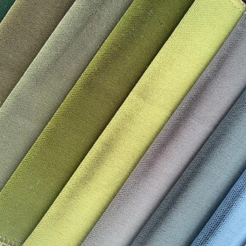 New Arrival Polyester Cut Pile Woven Fabric Upholstery Fabric Sofa Material (T1574)