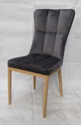 New Model Leather Dining Chair with Paint Frame