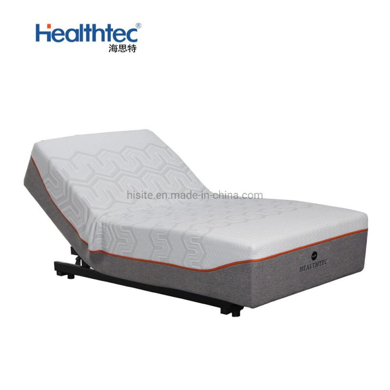 2022 Newest Luxury LED Metal Sliding Electric Adjustable Bed