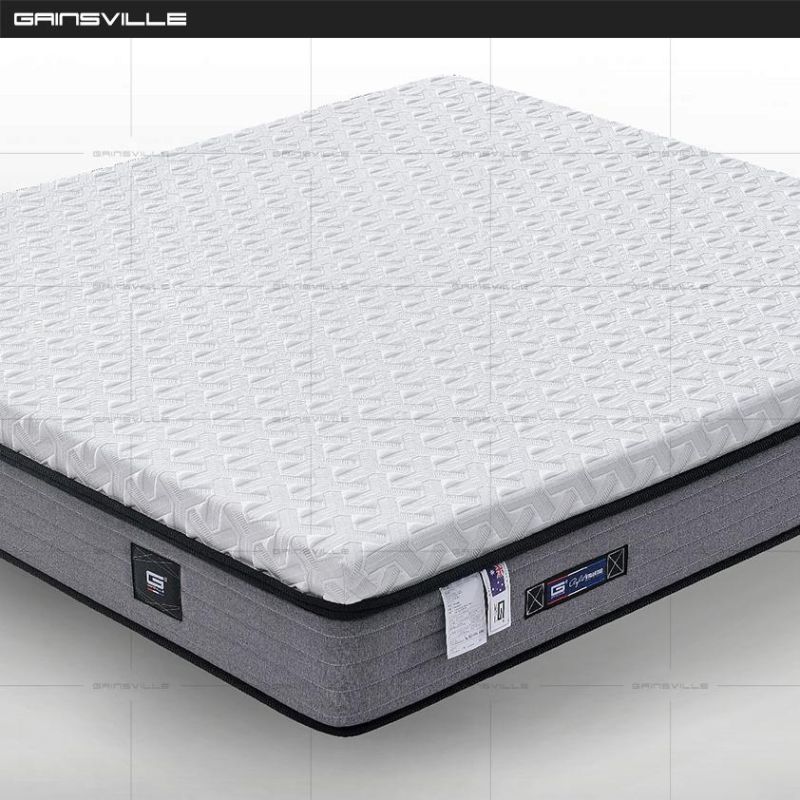 Customized Luxury Latex Bed Mattress Mini Pocket Spring Mattresses Gsv968