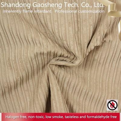 100% Inherently Flame Retardant Polyester Sofa Couch Curtain Fabric